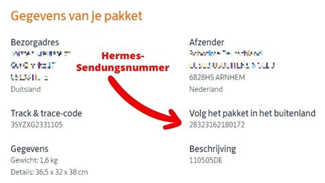 hermes tracking with postcode.